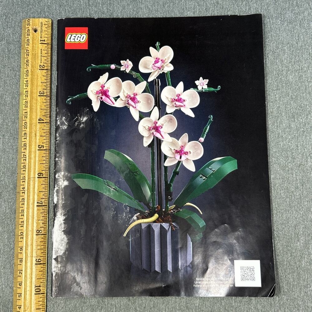 LEGO Icons Orchid 10311 Botanical Collection Instruction Manual Booklet ONLY